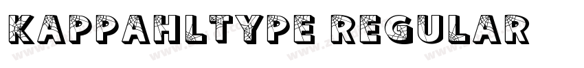 KappahlType Regular字体转换